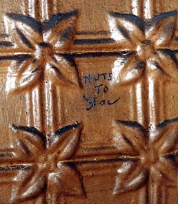 'Nuts to You': Graffiti that was found on the ...