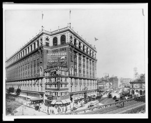An 1906  image of Macy's Hearld Square location. Photo courtesy of the Library of Congress.
