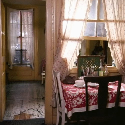GIF of various Orchard Street family apartments and recreated displays