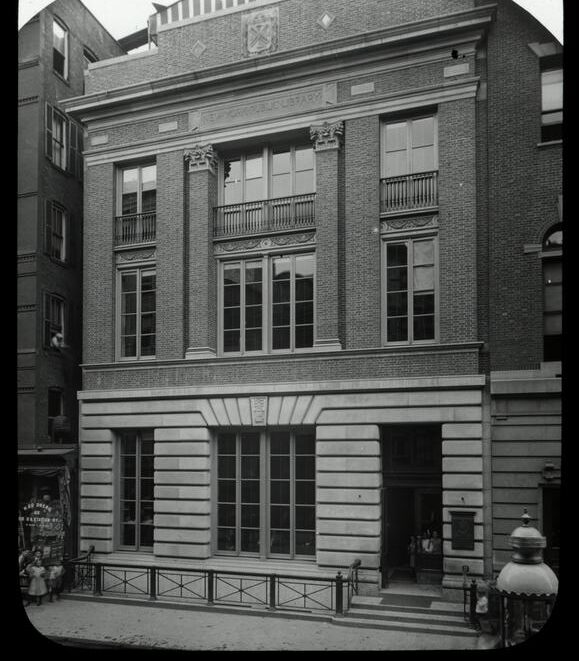Exterior View of the Rivington Street Branch Library