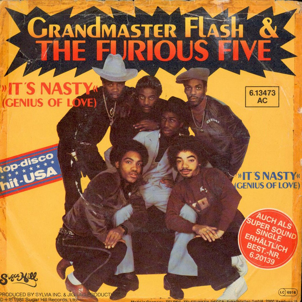 Grandmaster Flash & The Furious Five album cover