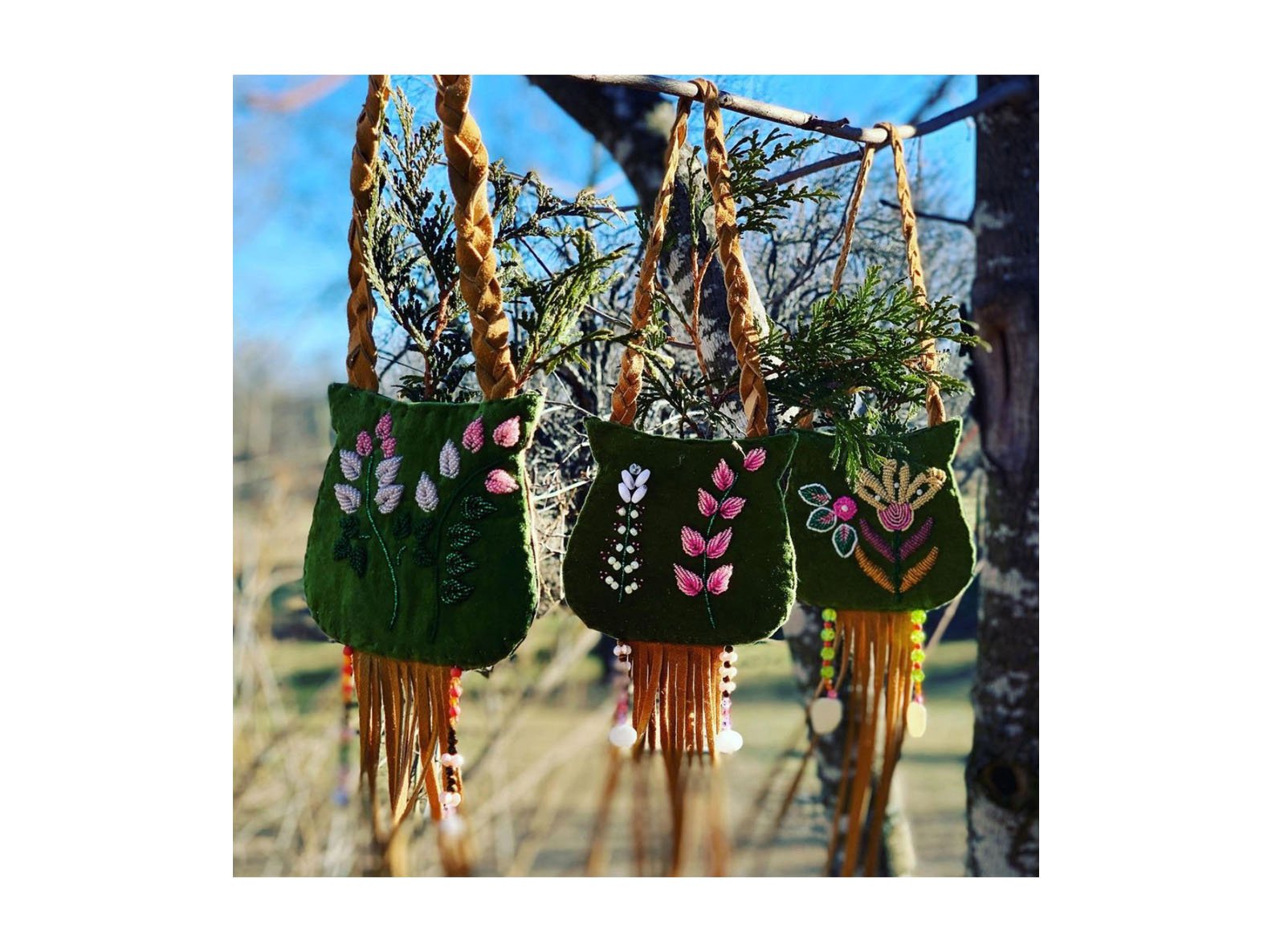 Arts as Culture: Native American Artists, handmade purses