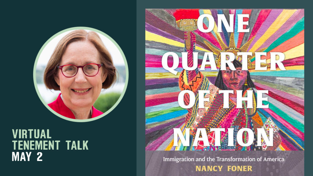 Virtual Tenement Talk: One Quarter of the Nation