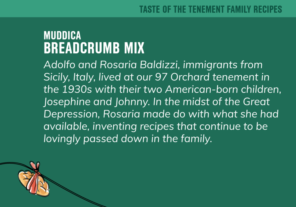 Rosaria Baldizzi's Breadcrumb Mix Recipe