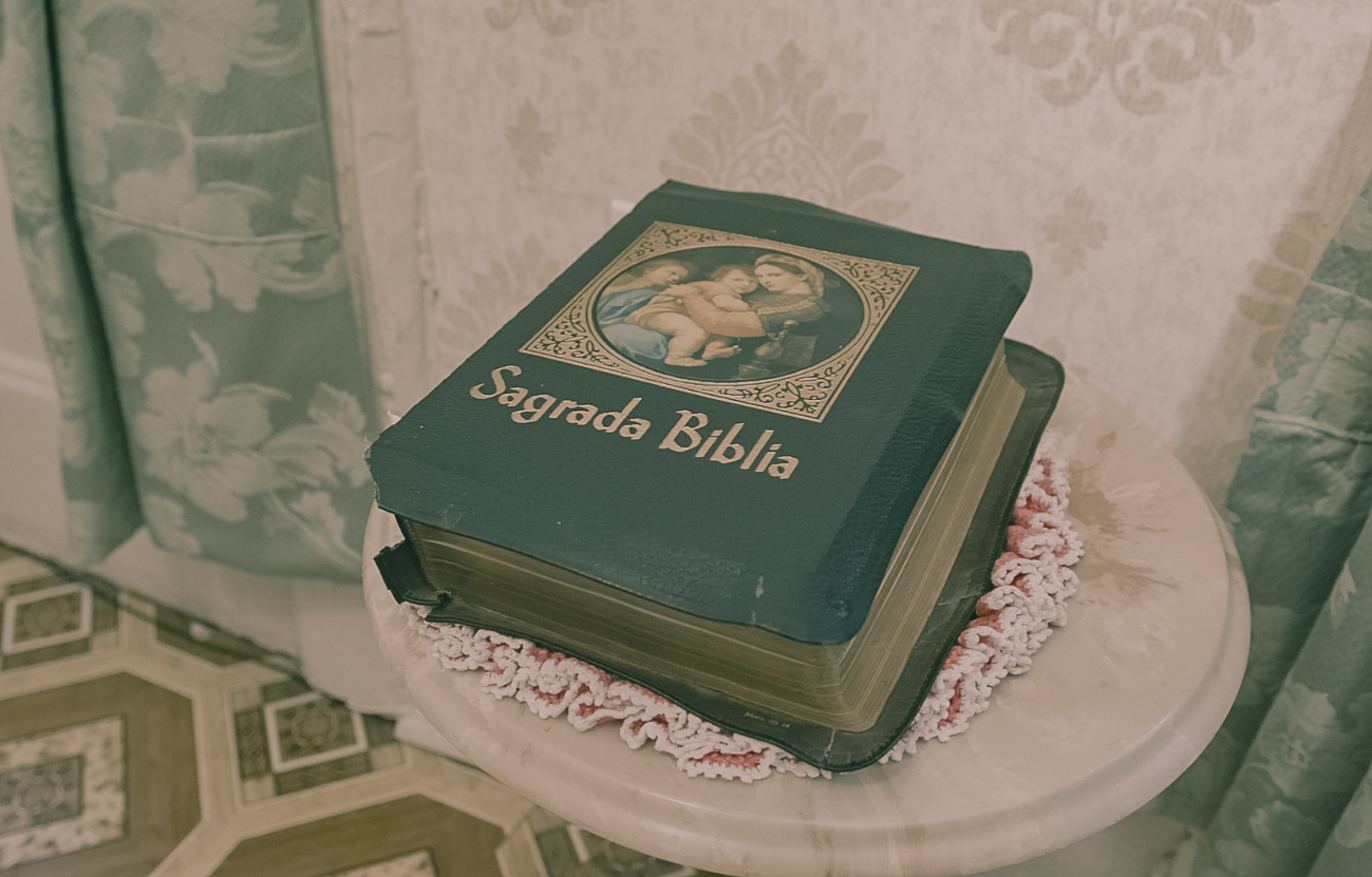Antique Easter Bible