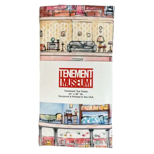 Tenement Museum Tea Towel