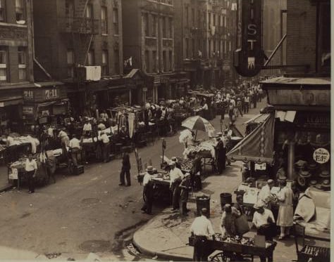 Shopping on Orchard Street in 1926