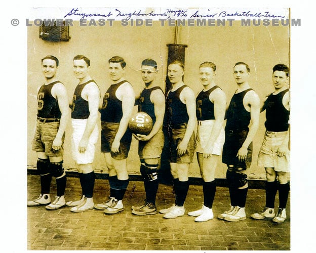 Maurice Green, third from right, at age 19